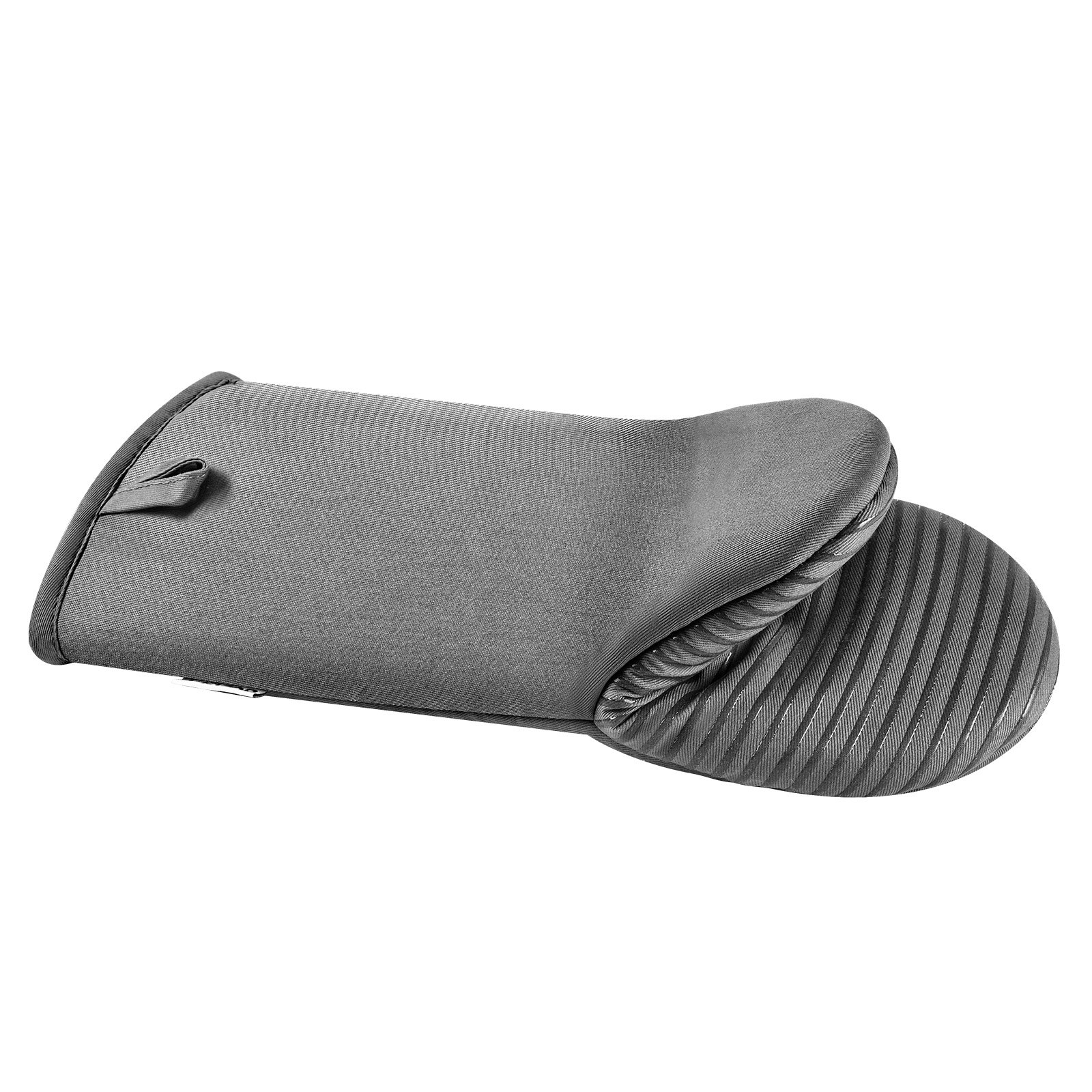 VEVOR Oven Mitts, Mini Oven Mitt Set with Non-Slip Silicone Strips, High Heat Resistant to 500℉, Lightweight Cotton Baking Mitts 13.07 x 6.1 inch with 2 No-Marks Hooks for Home, Kitchen, 2 Piece