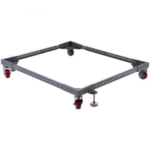 VEVOR Adjustable Universal Mobile Base PM-2500 Heavy-Duty Mobile Base Rolling Mobile Base, Used for Mobilizing Large Power Tools, Table Saws, Drill Press, Planers, Jointers, Fridge and Washing Machine