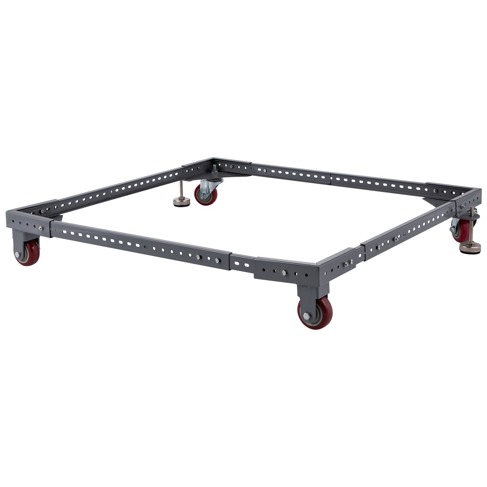 VEVOR Adjustable Universal Mobile Base PM-2500 Heavy-Duty Mobile Base Rolling Mobile Base, Used for Mobilizing Large Power Tools, Table Saws, Drill Press, Planers, Jointers, Fridge and Washing Machine