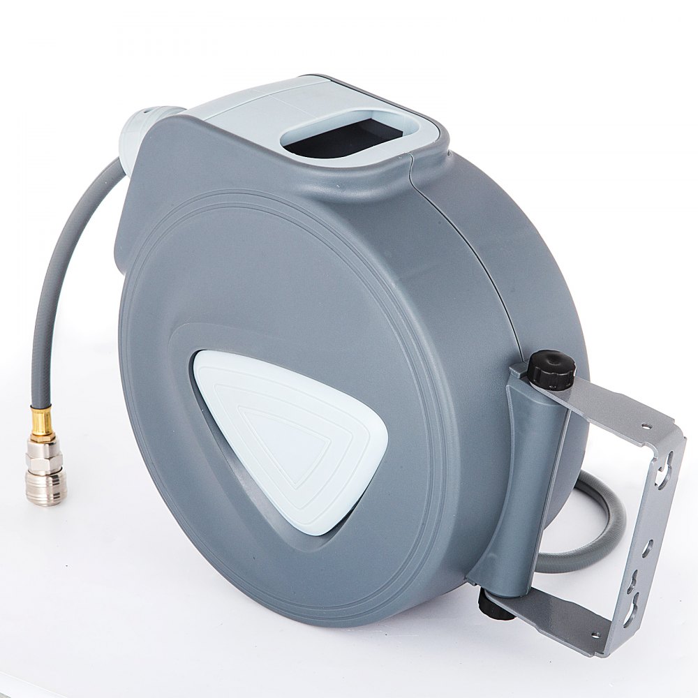 33ft 10m Air Hose Reel Retractable Auto Rewind Air Line Compressor Tools