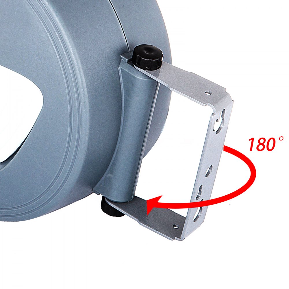 33ft 10m Air Hose Reel Retractable Auto Rewind Air Line Compressor Tools