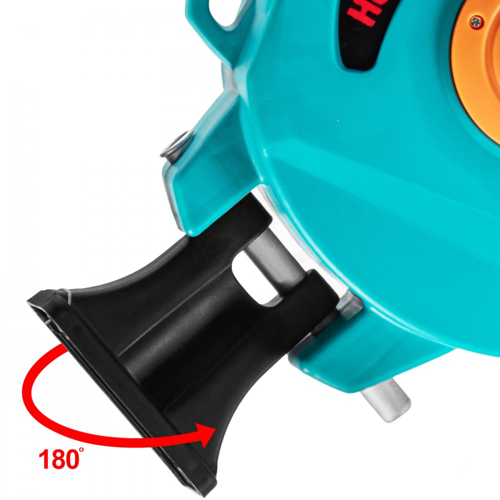 VEVOR 20M Retractable Water Hose Reel Wall Mounted Auto Rewind Commercial Grade