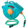 VEVOR 20M Retractable Water Hose Reel Wall Mounted Auto Rewind Commercial Grade