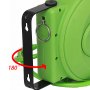 10m Auto Rewind Garden Water Hose Reel Retractable Wall Mounted Watering Pipe