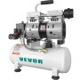 VEVOR Air Compressor 2 Gallon Ultra Quiet Oil-free Air Compressor 9L Tank Silent Air Compressor 550W Oil free Compressor Low noise with Safe Solenoid Valve