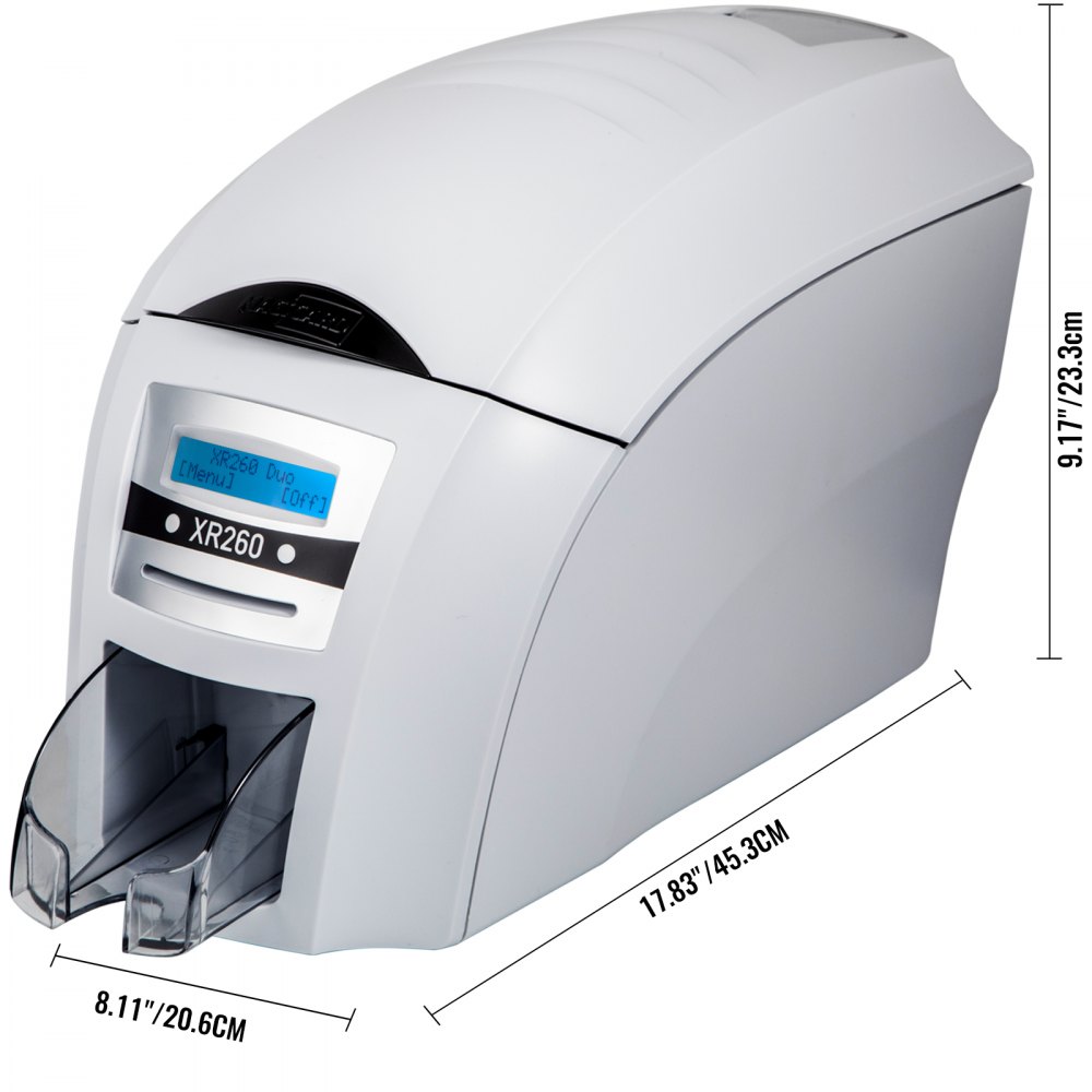 VEVOR Double-Sided ID Card Printer Bundles Model Number XR260D ID Badge Maker