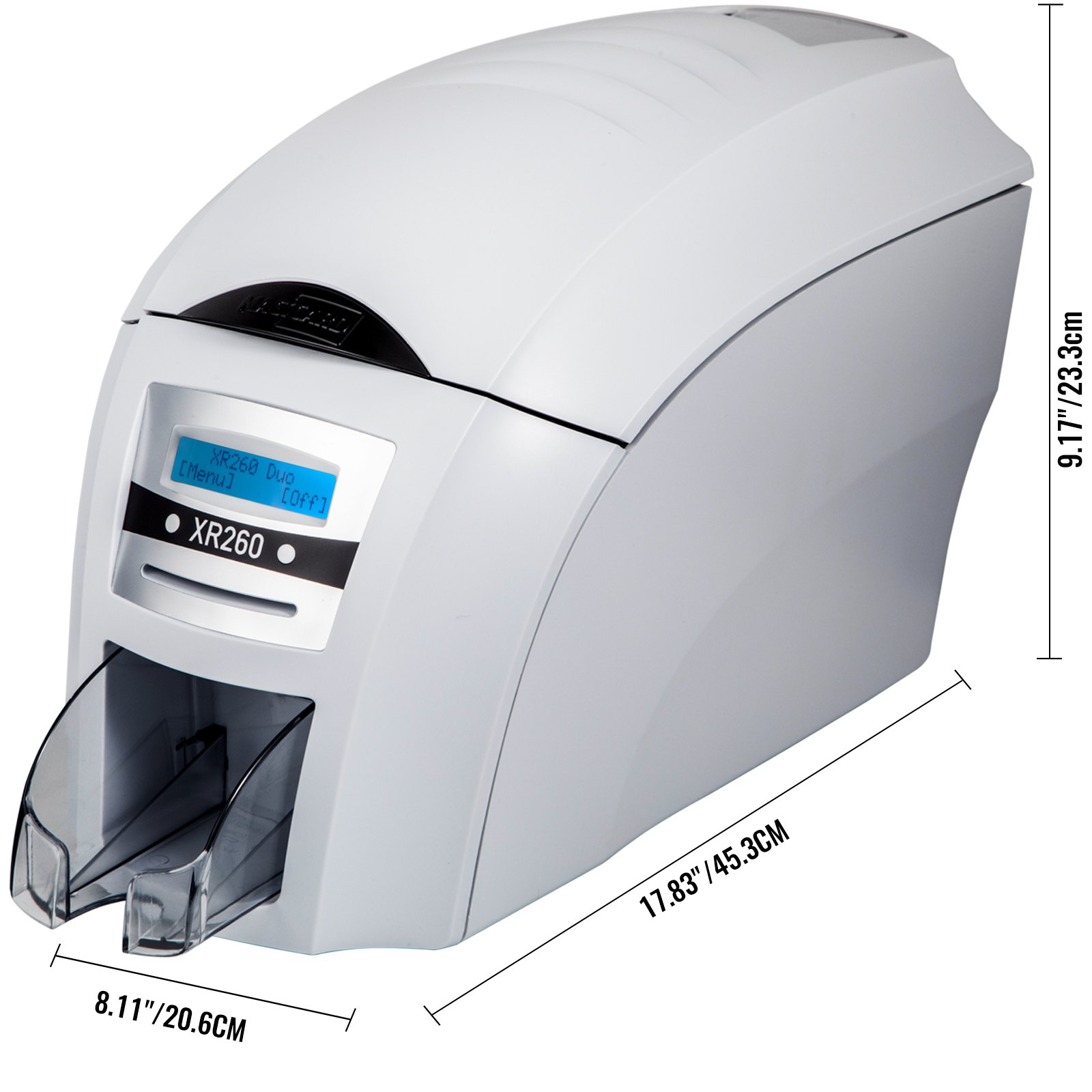 VEVOR Double-Sided ID Card Printer Bundles Model Number XR260D ID Badge Maker