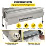 VEVOR Rotisserie Grill, 132lbs Capacity, Stainless Steel Pig Lamb Spit Grill Roaster, Roasting Box with 40W Motor & Adjustable Height & Lockable Casters for Outdoor Camping Party Campfire Barbecue
