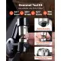Grommet Tool Kit 900 PCS 1/4 Inch 3/8 Inch 1/2 Inch Metal Eyelets Grommets
