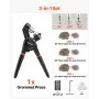 Grommet Tool Kit 900 PCS 1/4 Inch 3/8 Inch 1/2 Inch Metal Eyelets Grommets