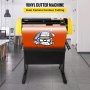 VEVOR vinyl cutter machine with auto camera contour cutting in an office setting.