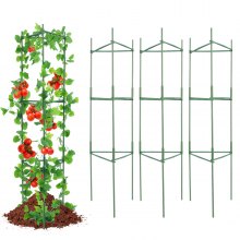 VEVOR 6 Packs Tomato Cages for Garden 1230 mm Tomato Plant Stakes Support Cage