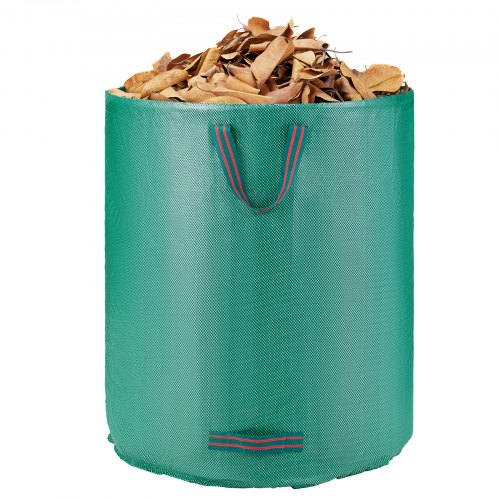 Bolsa Reutilizable Para Residuos De Jardín De 200 L, De Tejido PP, Resistente Al Agua Y Al Desgarro, Con Asas Para Transporte