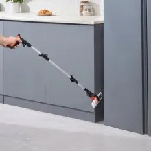 VEVOR Grabber Reacher Tool, 43" Foldable Reacher Grabber Pickup Tool with 360° Rotating Jaw, Magnet and LED Light, Lightweight Grabber Reacher Tool for Seniors, Extra Long Trash Picker Upper Grabber