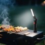 Luz de trabajo LED recargable VEVOR, 1200 mAh, linterna magnética para mecánico con base magnética, rotación de 360°, 5 modos de iluminación, lámpara de parrilla plegable para mecánicos, reparaciones de automóviles, hogar, emergencias (paquete de 2)