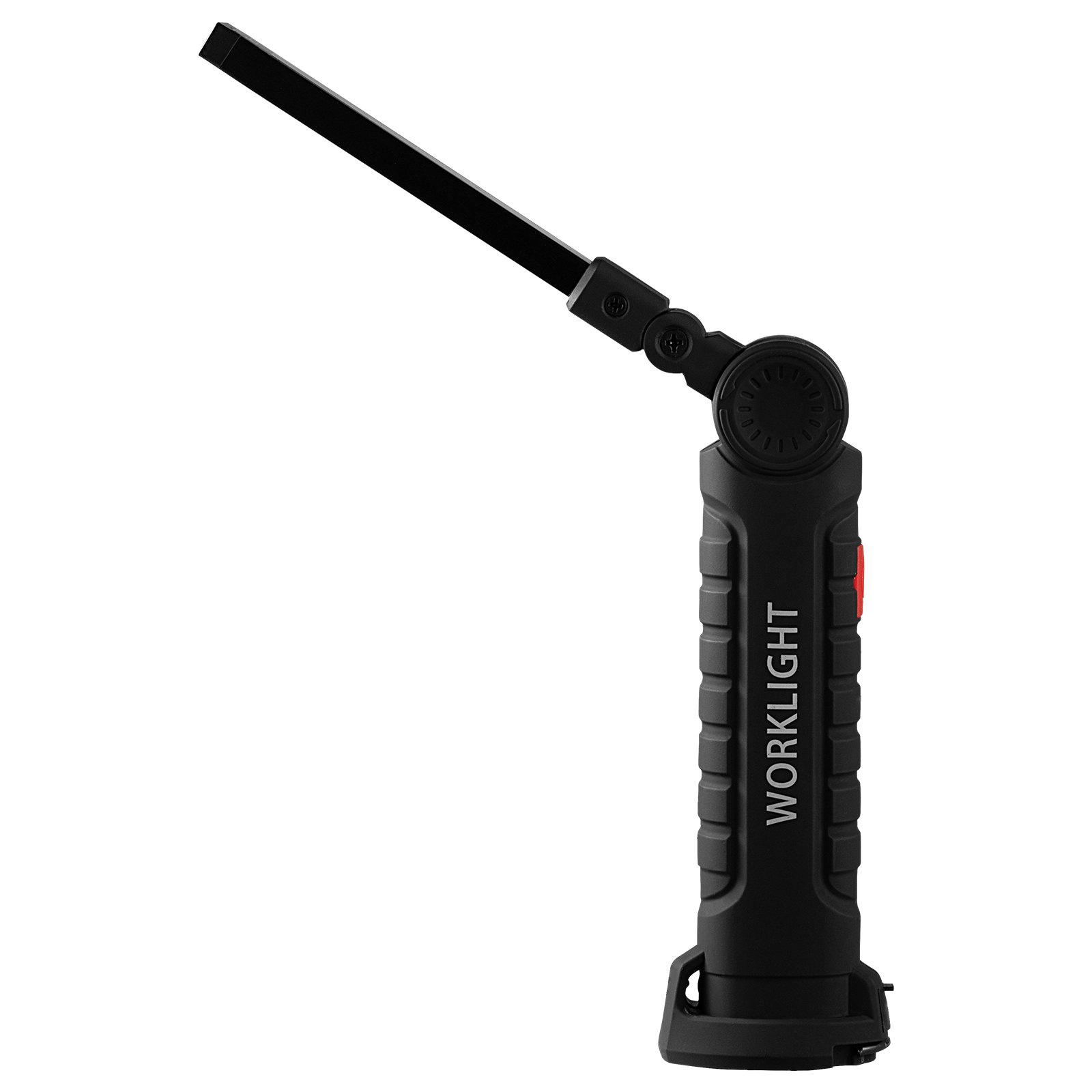 VEVOR Rechargeable LED Work Light, 1200 mAh, Magnetic Mechanic Flashlight with Magnetic Base, 360° Rotation, 5 Lighting Modes, Foldable Grill Lamp for Mechanics, Car Repairs, Home, Emergency (2 Pack)