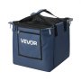 VEVOR 2-in-1 Tennis & Pickleball Hopper, with Pickup Tube, Foldable Pickleball Basket Cart with with Wheels, Holds 150 Tennis Balls or 260 Pickleballs, Portable Pickleball Caddy Holder, for Training