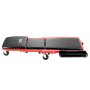 VEVOR Foldable Z Garage Creeper, 36 in, 300 lbs Load Capacity Rolling Folding Mechanic Creeper Stool, with 6 Wheels Tool Tray Padded Seat Steel Frame, Lay Down or Sit Chair for Garage Shop or Home