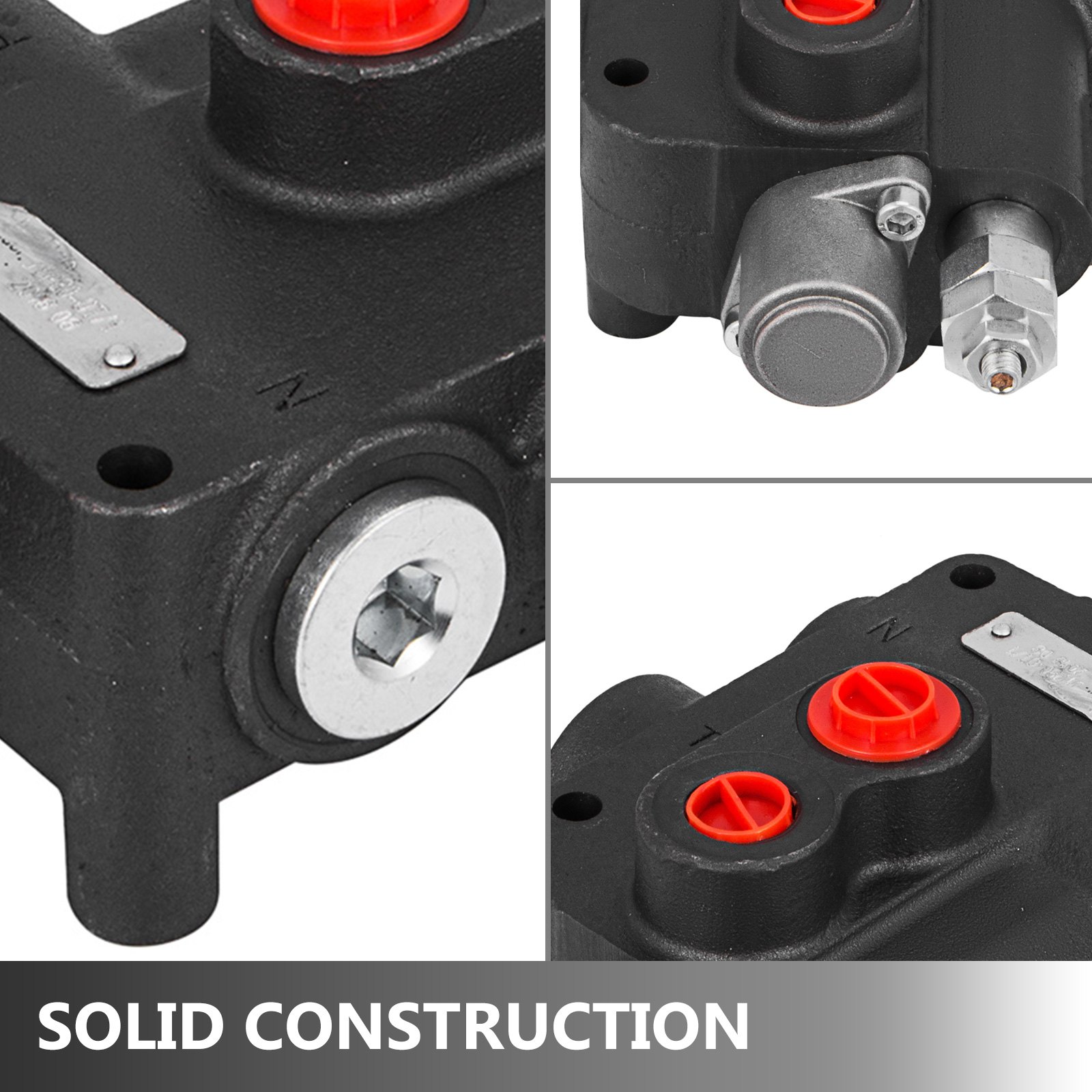 1 Spool Hydraulic Directional Control Valve 21 Gpm Motors Spool Double Acting