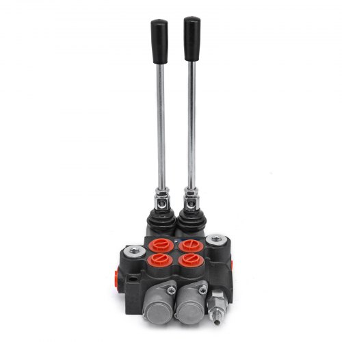 2 Spool Hydraulic Directional Control Valve 11gpm Adjustable Tractors Loaders