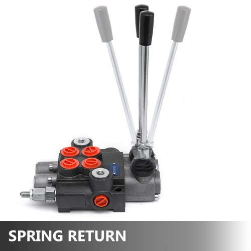 2 Spool Hydraulic Directional Control Valve 11gpm Adjustable Tractors Loaders
