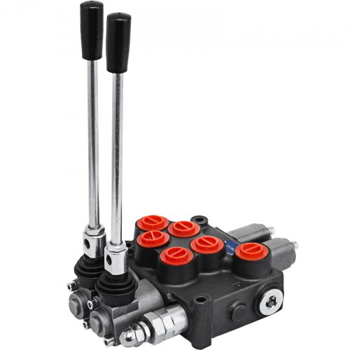 2 Spool Hydraulic Control Valve 8gpm 3500psi Log Splitter Pump Spring Center