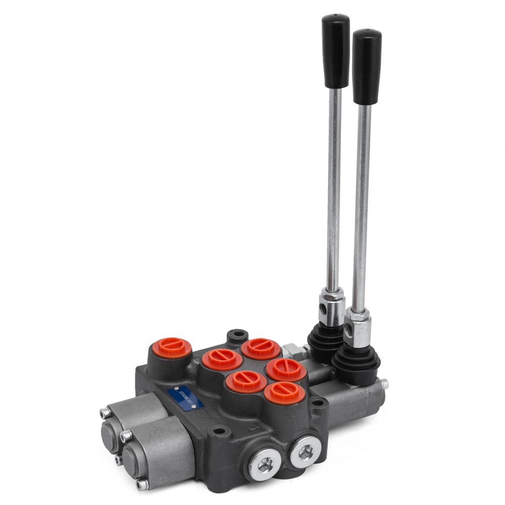 2 Spool 8 GPM MB21BB5C1 Hydraulic Control Valve 3500 PSI Log Splitters Cylinder