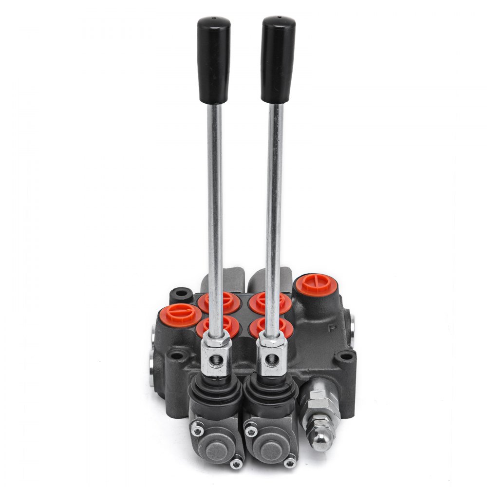 2 Spool Hydraulic Control Valve 8gpm 3500psi Log Splitter Pump Spring Center