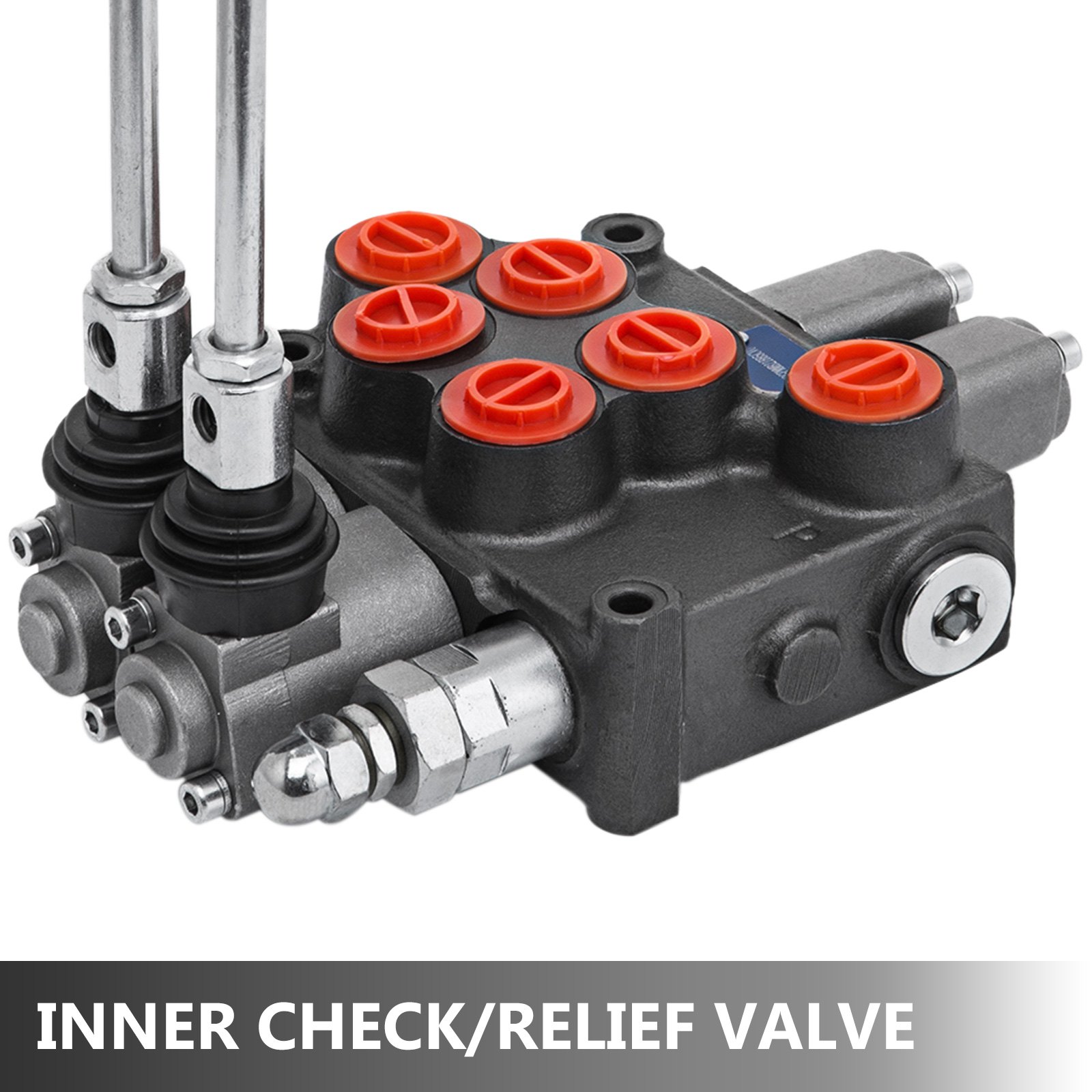 2 Spool 8 GPM MB21BB5C1 Hydraulic Control Valve 3500 PSI Log Splitters Cylinder