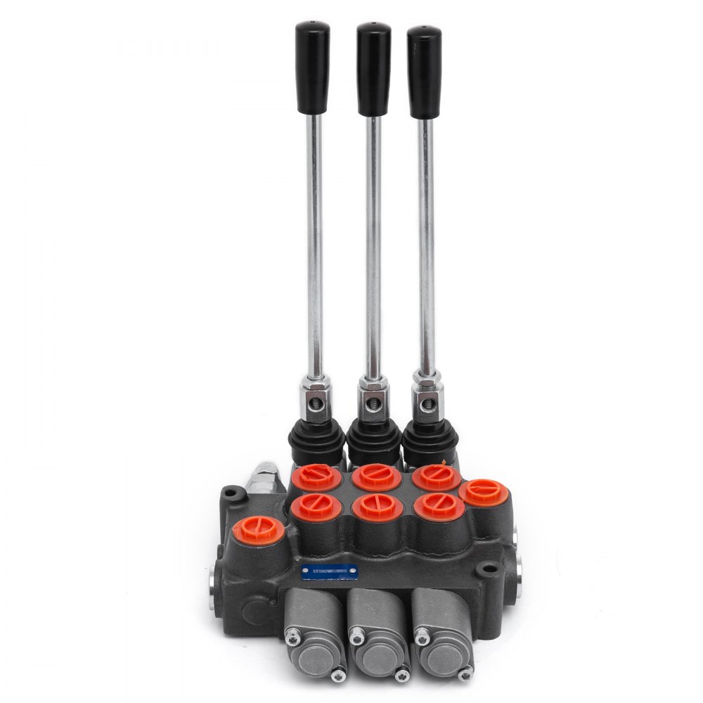 3 SPOOL HYDRAULIC VALVE MB31BBB5C1 8 GPM 3500 PSI #8 SAE PORTS