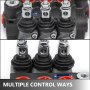 3 Spool Hydraulic Directional Control Valve Double Acting 11 GPM SAE Ports