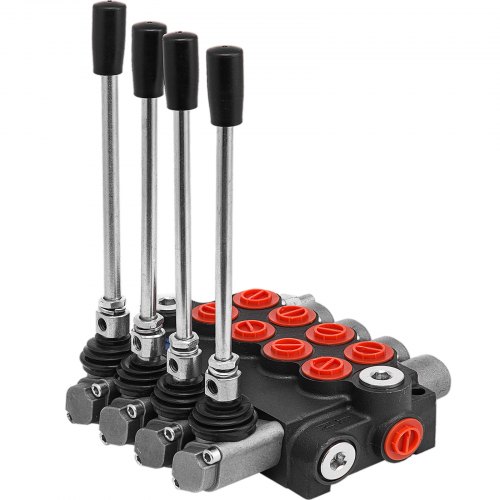 4 Spool Hydraulic Directional Control Valve 11gpm Motors Log Splitters 40l/min