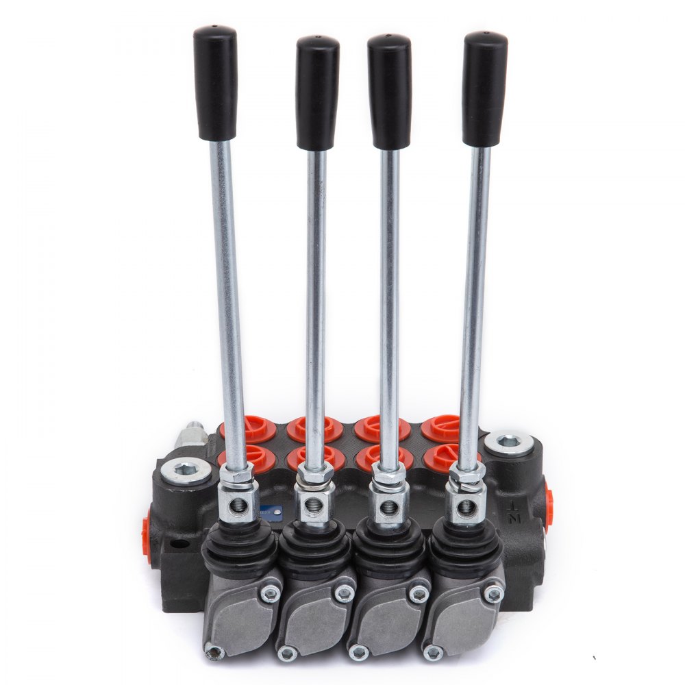 4 Spool Hydraulic Directional Control Valve 11gpm Motors Log Splitters 40l/min