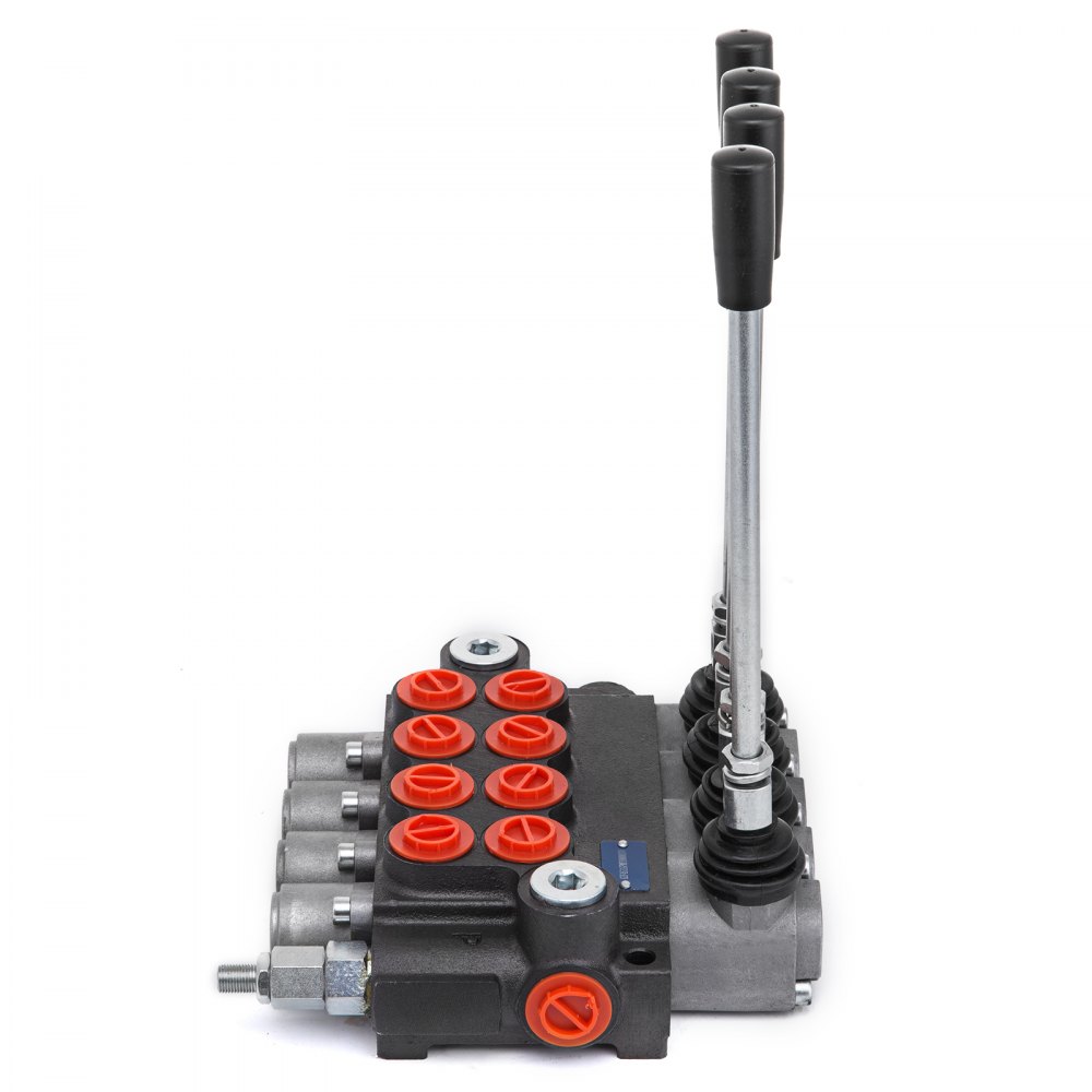 4 Spool Hydraulic Directional Control Valve 11gpm Motors Log Splitters 40l/min