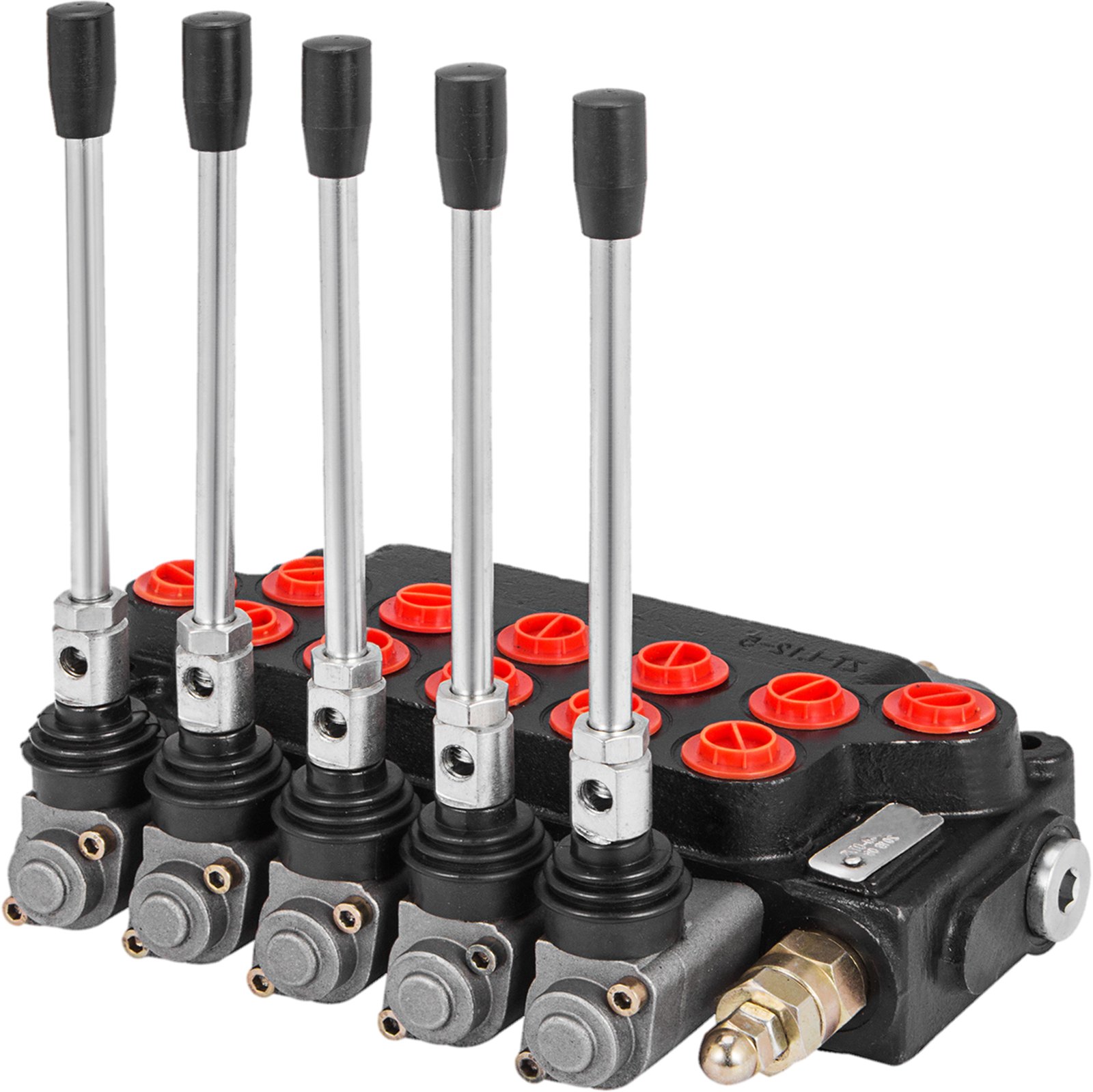 5 Spool Hydraulic Directional Control Valve 11GPM Monoblock Tractors 40l/min