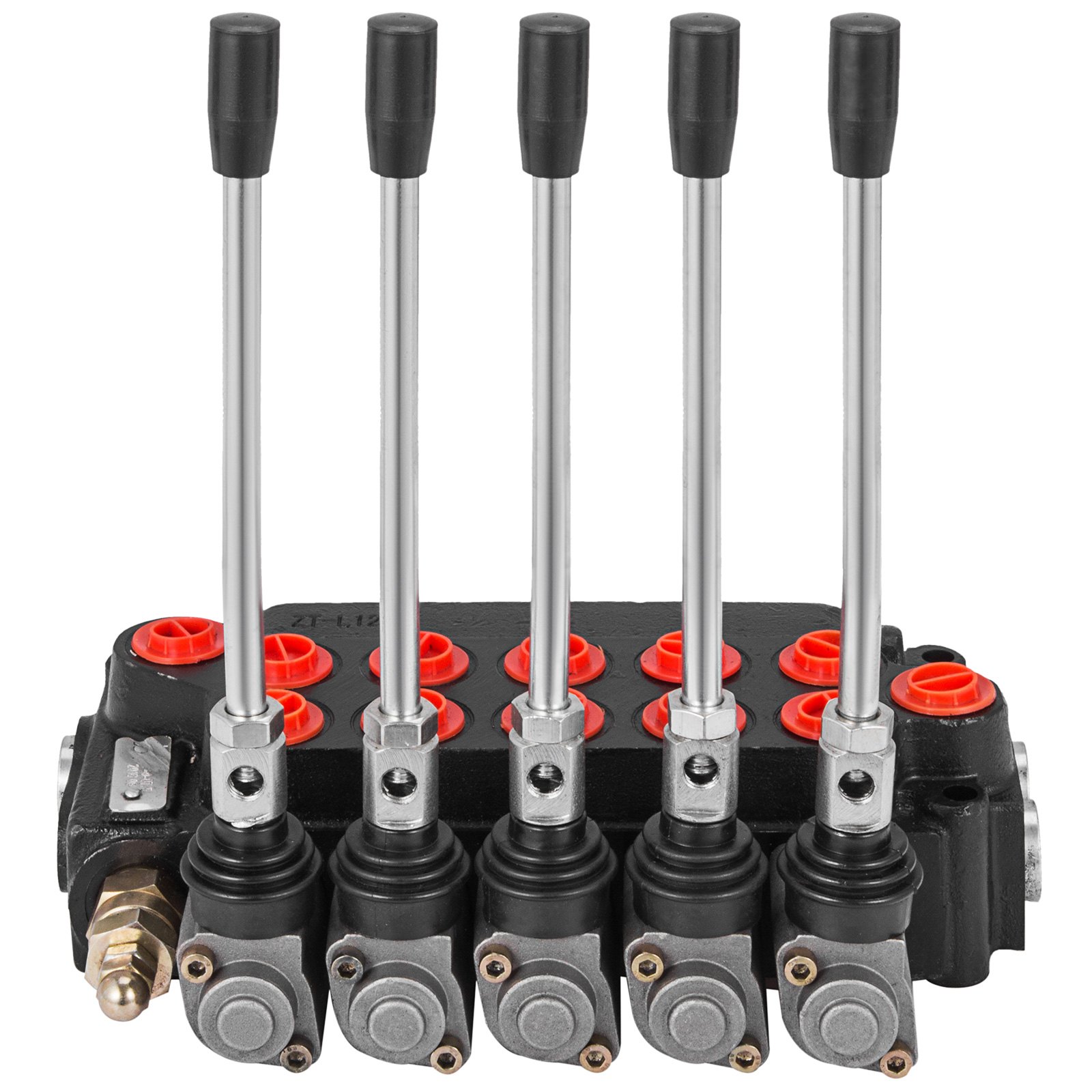 5 Spool Hydraulic Directional Control Valve 11GPM Monoblock Tractors 40l/min