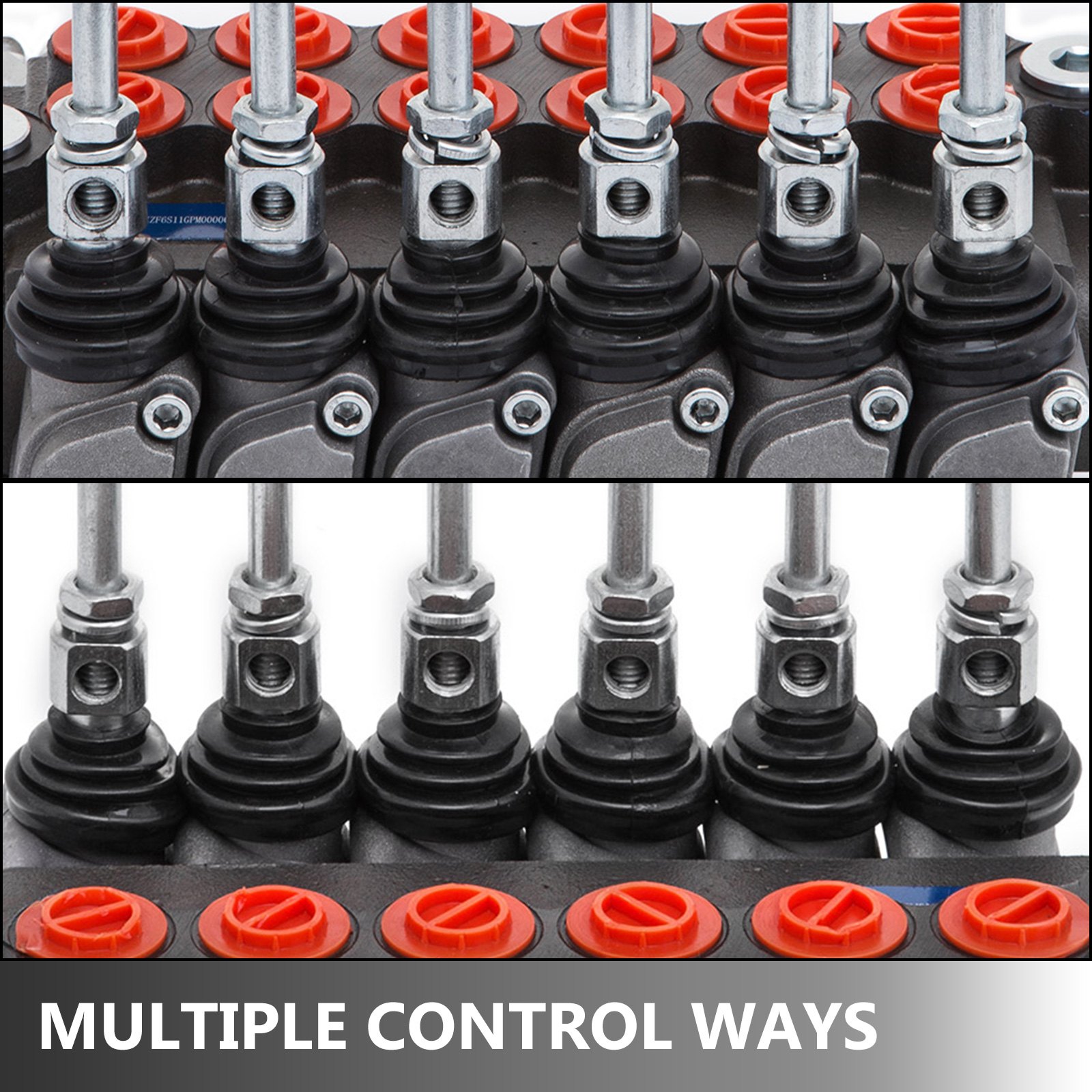 6 Spool Hydraulic Directional Control Valve 11gpm Motors Small Tractors 40l/min