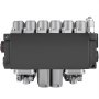 VEVOR Hydraulic Directional Control Valve, 6 Spool Hydraulic Spool Valve, 11 GPM Hydraulic Loader Valve, 4500 PSI Directional Control Valve, Hydraulic Valves and Controls for Tractors Loaders Tanks