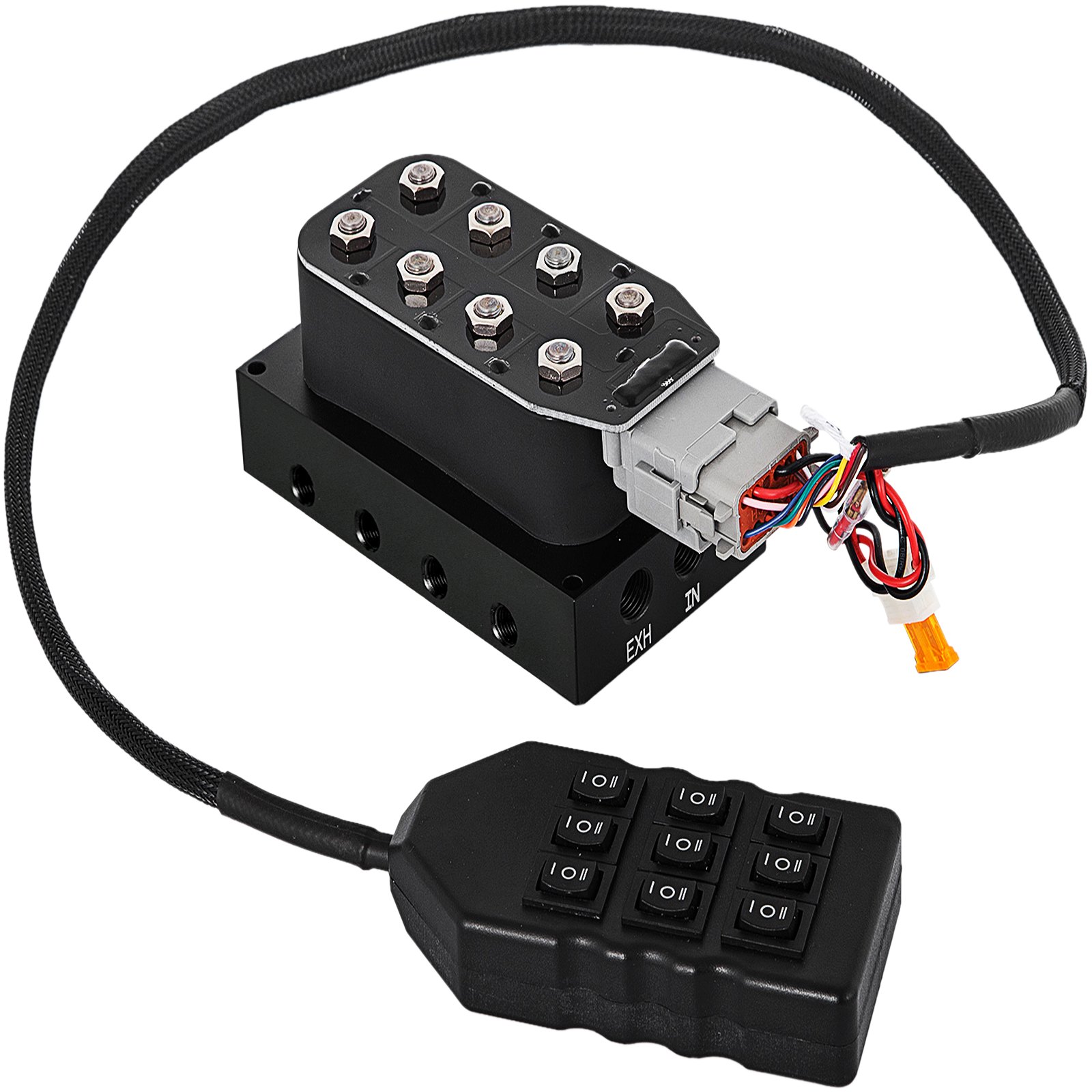 Accu X4 Solenoid Valve Manifold AirRide Suspension Control Wiring Harness Accu X4 Solenoid Valve Manifold AirRide Suspension Control Wiring Harness