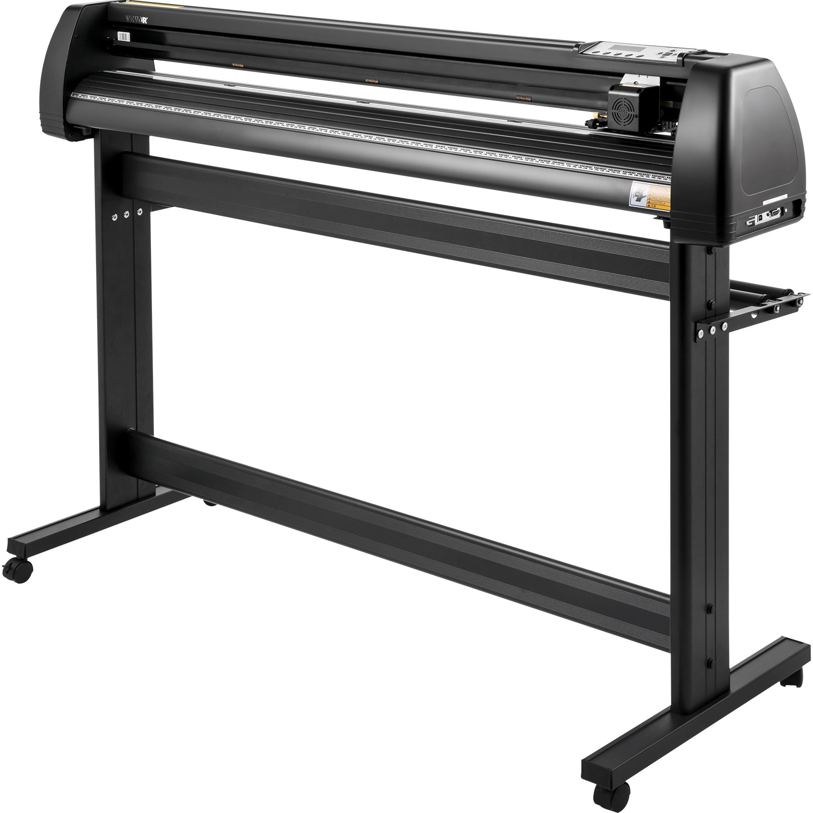 VEVOR Vinyl Cutter Machine, 53" vinylový plotter, LCD Display plotter, plotr se třemi nastavitelnými přítlačnými válečky, plotr na řezání značek, vinylová řezačka se SignCut a software SignMaster pro návrh a řezání