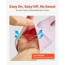 Reusable Cleaning Gloves 2 Pairs Household Dishwashing Gloves Non-Slip Large