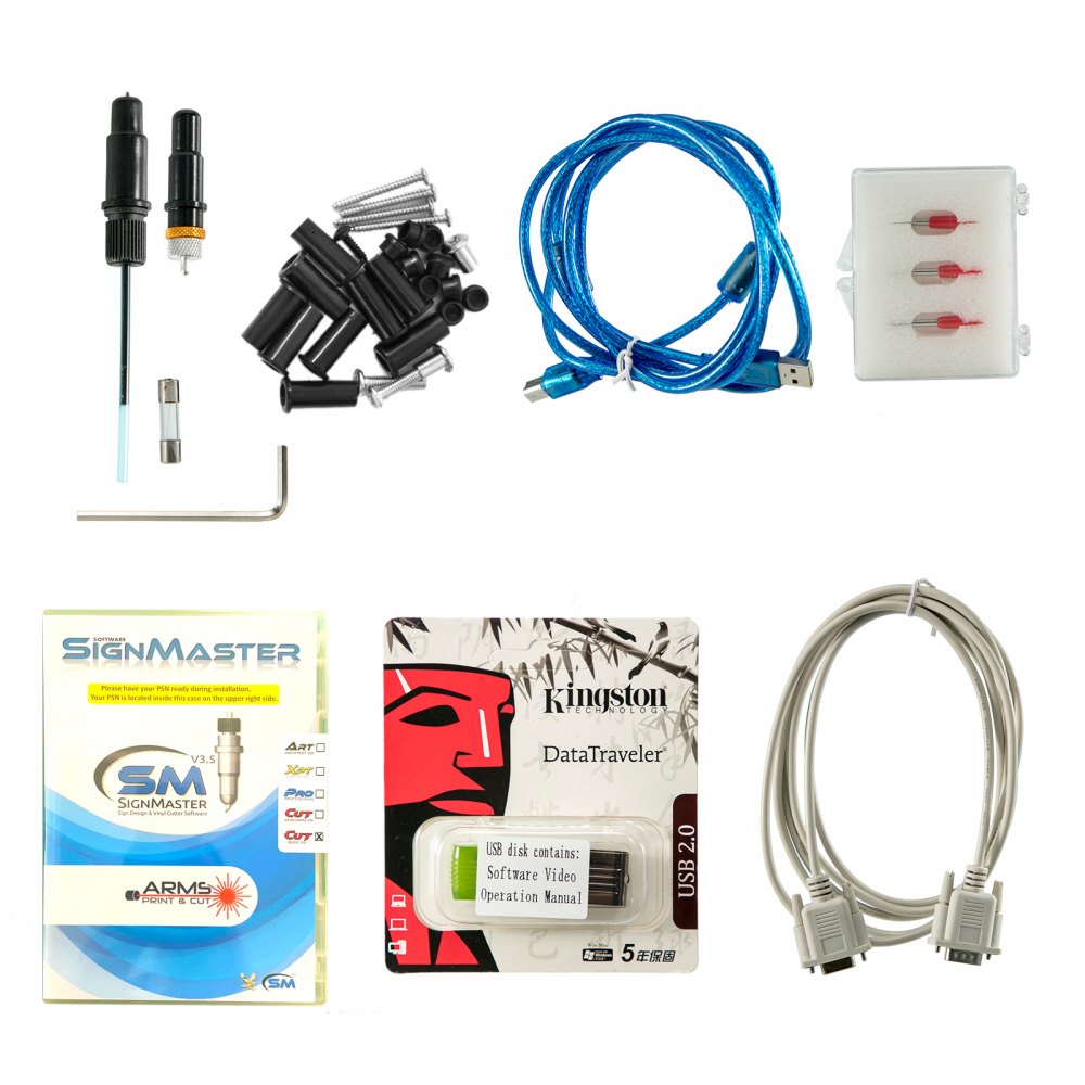 VEVOR 53" Vinyl Cutter Machine Basic Vinyl Plotter Cutter with Stand Plotter Adjustable Force Speed Sign Making