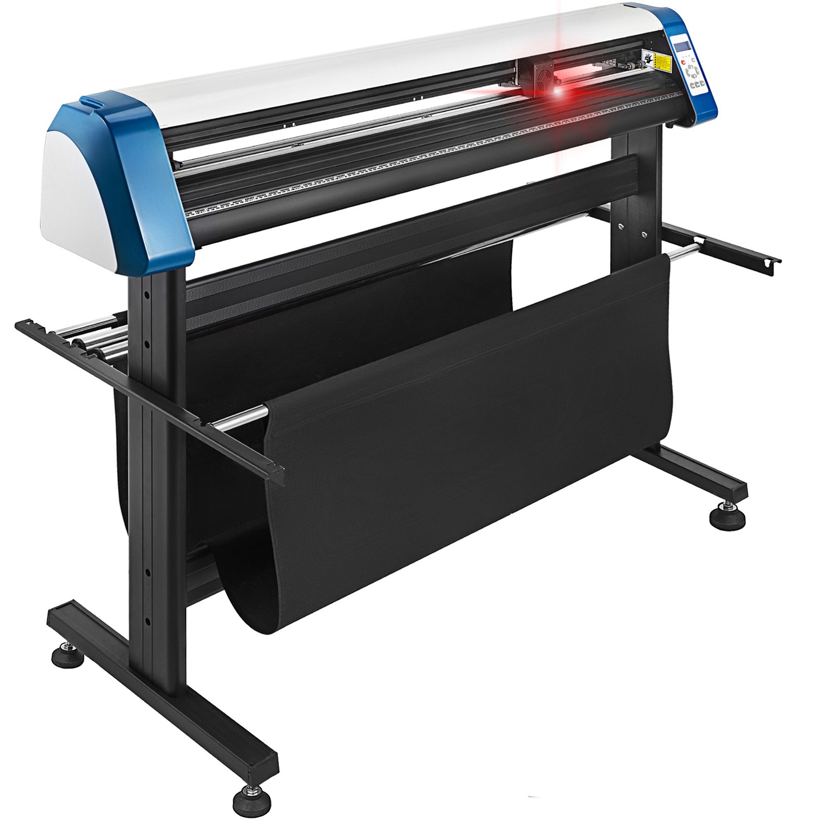 VEVOR 53-Inch Automatic Contour Vinyl Cutter Plotter Force & Speed Adjustable Sign Cutting With Floor Stand & Signmaster Software