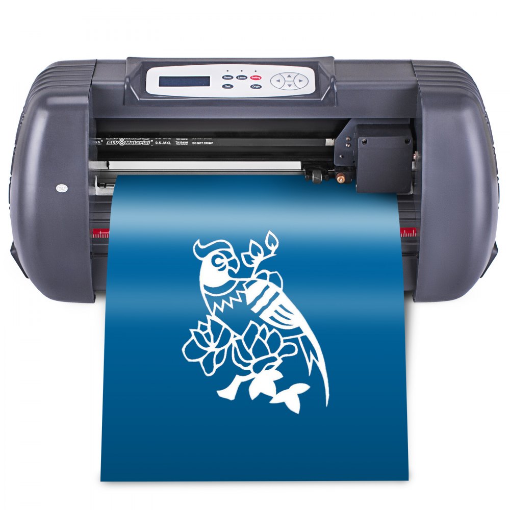 14 Inch Vinyl Cutter Machine Vinly Sign Cutting Plotter Starter Bundle Kit Software