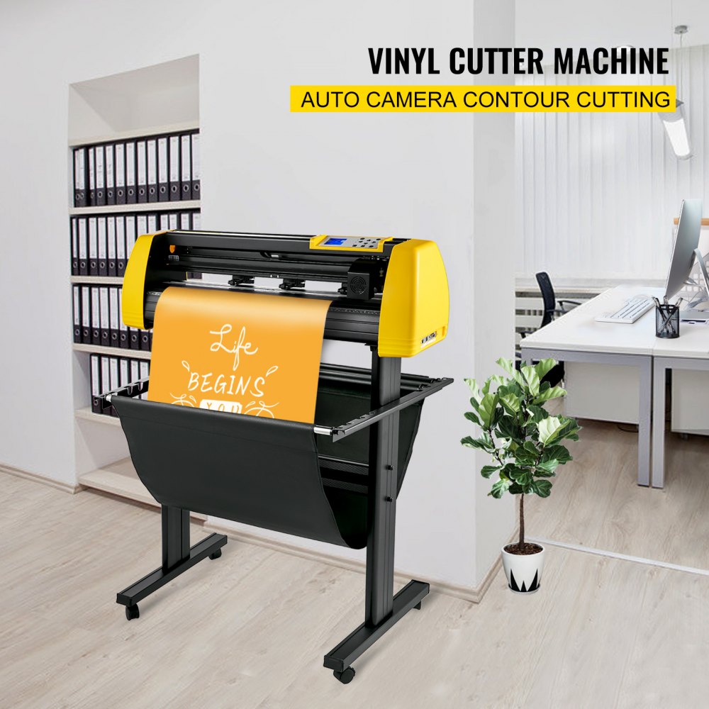 Vevor Vinyl Cutter Machinecutting Plotter 720mm Plotter Printer Vinyl Cutting