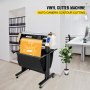 VEVOR Vinyl Cutter Machine, 720mm Cutting Plotter, Automatic Camera Contour Cutting 28” Plotter Printer with Touch Screen & Servo Motor Vinyl Cutting Machine Adjustable Force and Speed for Sign Making