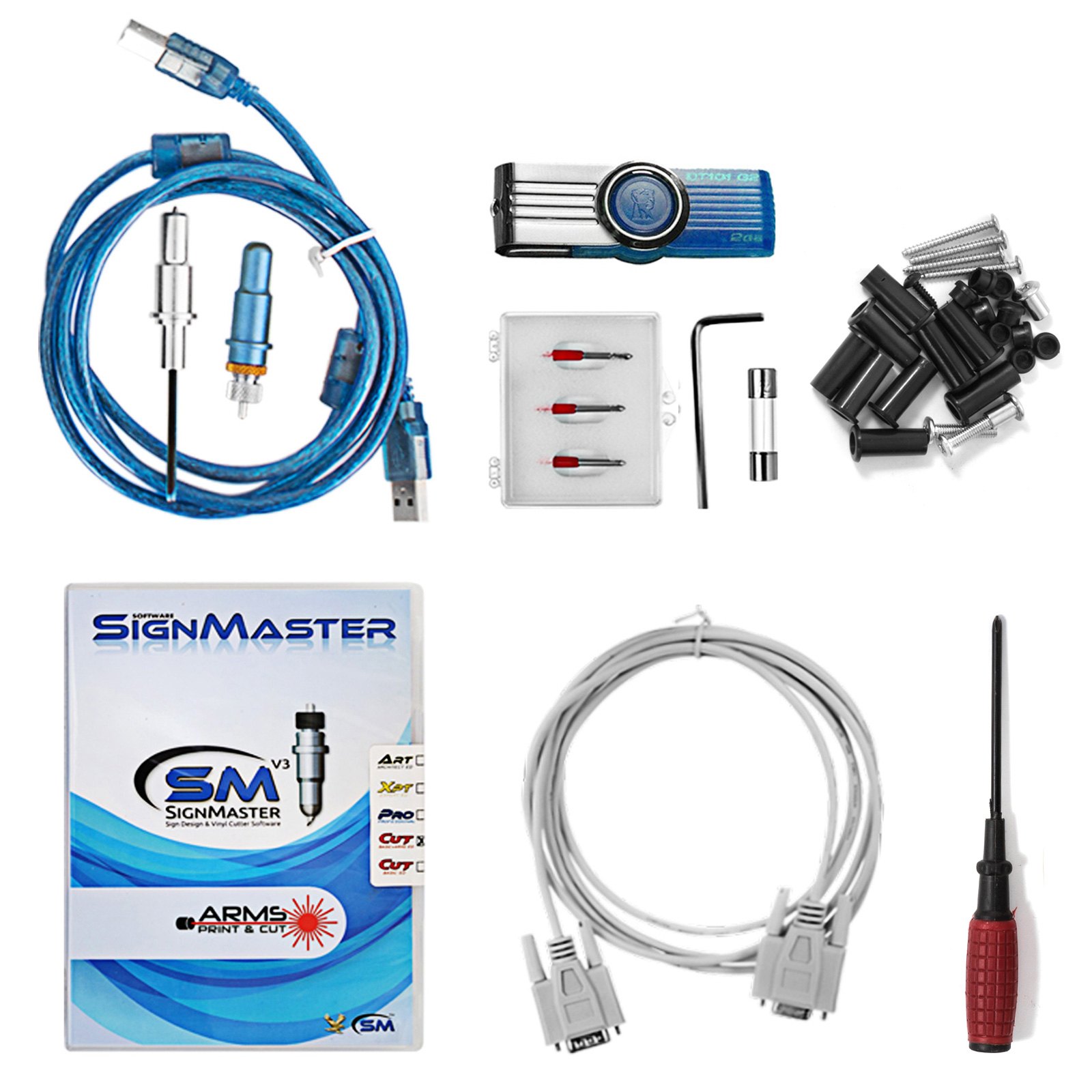 28" Vinyl Cutter Plotter Cutting Laser Plotter Optical Sensor Print Contour Cut