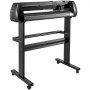VEVOR 34" vinylkutter/plotter skiltklippemaskin programvare 3 blader LCD-skjerm