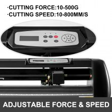 VEVOR 34" Vinyl Cutter Machine Basic Vinyl Plotter Cutter with Stand Plotter Adjustable Force Speed ​​Sign Κατασκευή