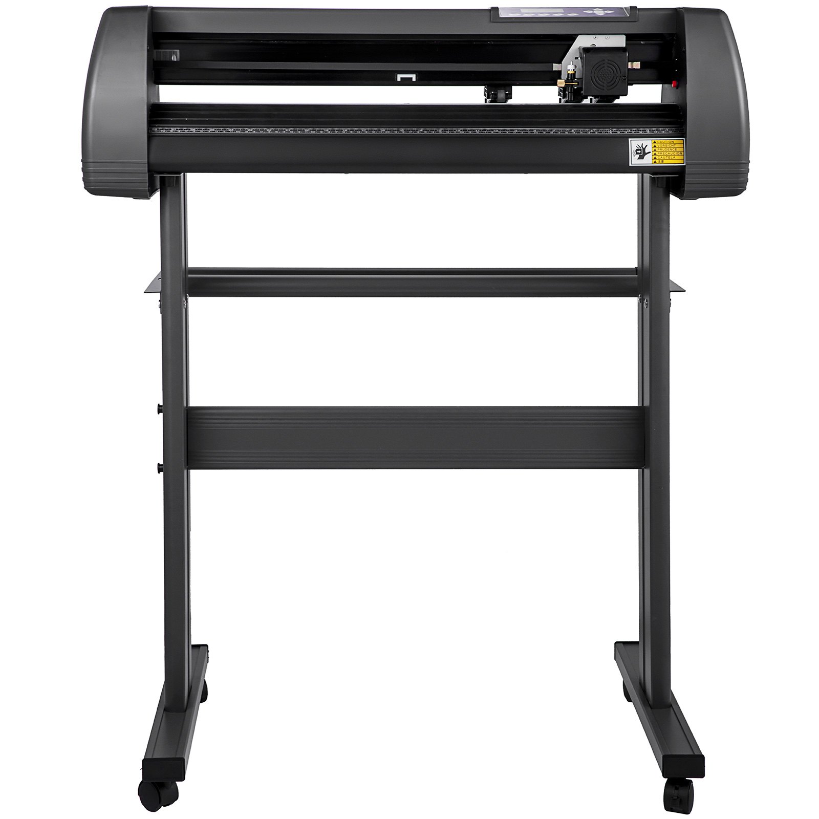 VEVOR Line Free Vinyl Cutter Machine 870mm Vinyl Printer U-Disk Offline Operation, 34 inch Plotter Printer with Sturdy Floor Stand Vinyl Cutting Machine Adjustable Force Plotter Cutter